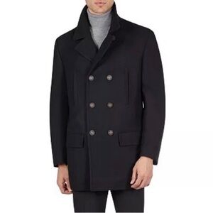 Ralph Lauren Luke Wool Blend Peacoat